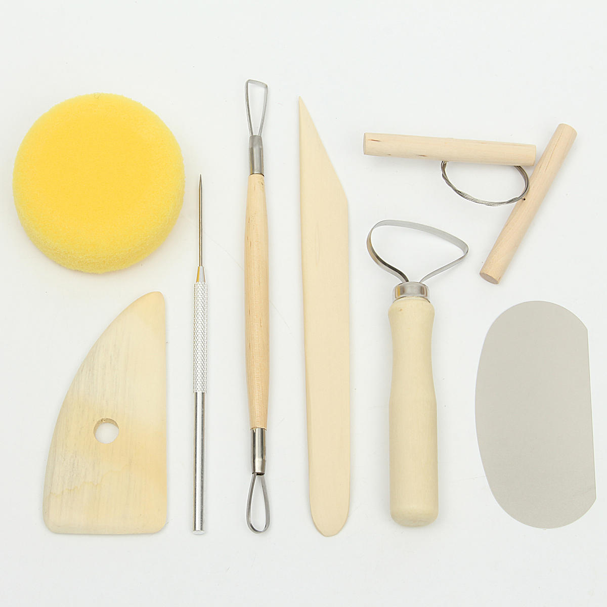 Outils de sculpture en argile Ensemble de 9 outils en céramique pour