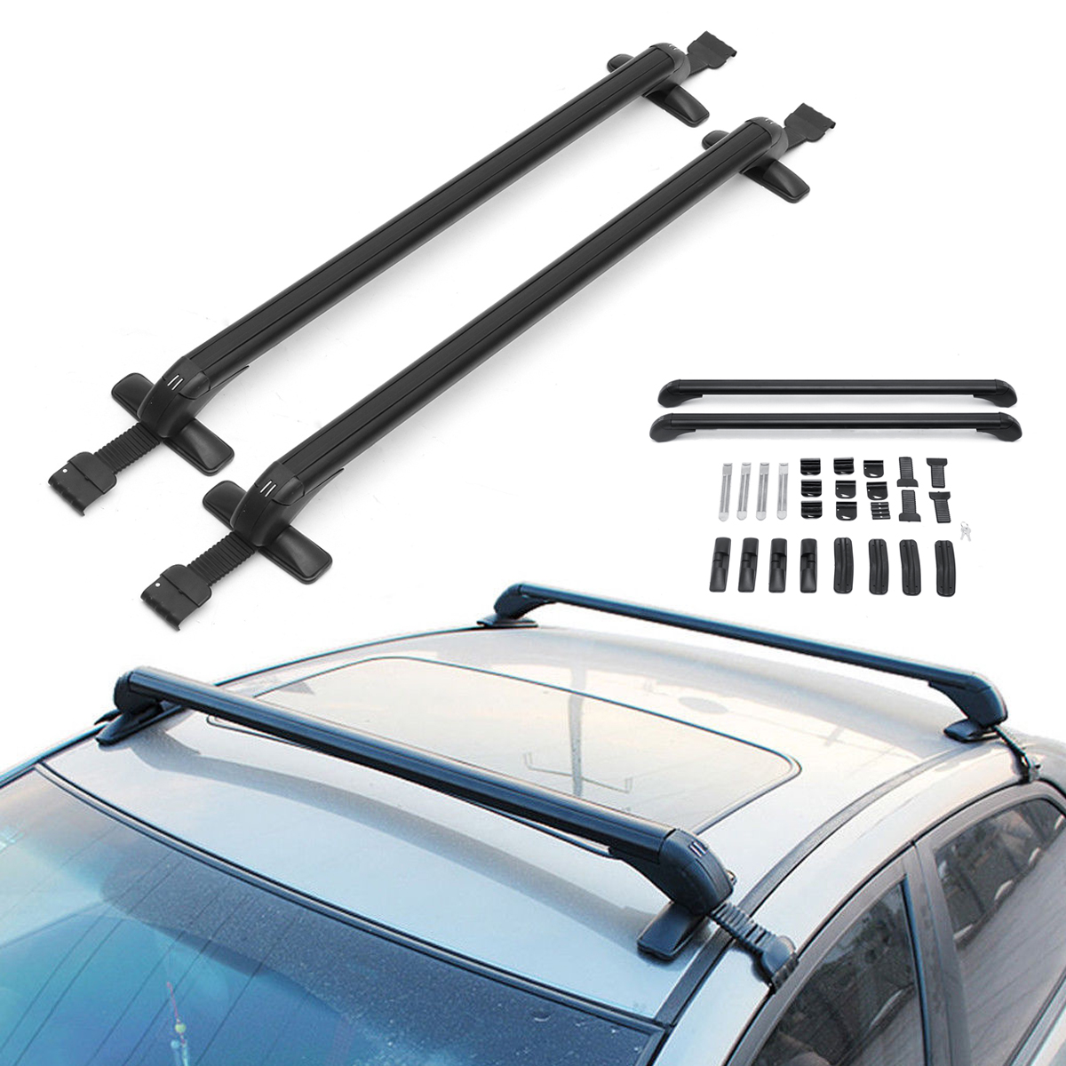 Cargo Roof Rack Cross Bars Playtho