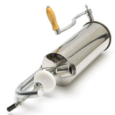 4l 304 المقاوم للصدأ السجق ستوفير صانع اللحوم حشو آلة عمودي السرعة 