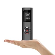 DANIU Télémètre électronique 40M Télémètre laser Mini-télémètre laser m / in / ft IP54 Écran LCD étanche avec rétroéclairage