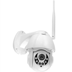 Wanscam K38D 1080P Câmera IP WiFi UE Plug Detector de Rosto Auto Tracking 4X Zoom em Dois sentidos de Áudio P2P CCTV Segurança Vigilância Ao Ar Livre Cam SD Slot Para Cartão