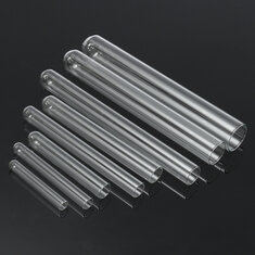 VIDOO 10Pcs 100Mm Od 8Mm 1.5Mm Tubo De Soplado De Vidrio De Borosilicato De Pared Gruesa