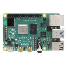 Raspberry Pi 4 Model B Moederbord moederbord van 1 GB / 2 GB / 4 GB met Broadcom BCM2711 Quad-core Cortex-A72 (ARM v8) 64-bit SoC @ 1,5 GHz
