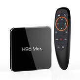 H96 MAX X2 S905X2 4 GB RAM 32GB ROM 5G WI-FI USB 3.0 4 K Android 8.1 Bluetooth 4.0 Controle de Voz TV Caixa