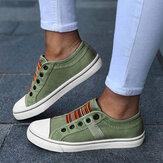 Original
Mujeres Plus Tamaño Elástico Banda Mocasines Casual Sin Cordones