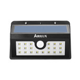 ARILUX® AL-SL02 Sans Fil Solaire Alimenté 20 LED Imperméable PIR Motion Capteur Extérieur Lumière Mur