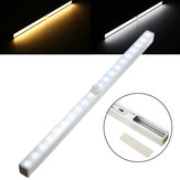 Sans fil 20 LED PIR Détecteur de mouvement sous la lumière du placard Batterie