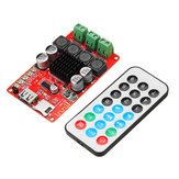 SANWU® HF183 TPA3116 2X50W Digital Digitales Bluetooth Empfängermodul Verstärker Board U Disk TF-Karte Decoder Dual Kanal mit Fernbedienung