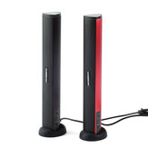 iKANOO N12 Przenośny głośnik USB 2.0 Steroe Heavy Bass Computer Laptop z zaciskiem mocującym