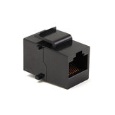 Gigabit adaptateur réseau coupleur panneau blindé connecteur 1pc RJ45 femelle cat6 8p8c