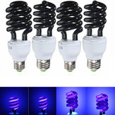 UV ultraviolet Spiral faible économie d'énergie CFL ampoule E27 vis noir ampoule