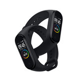 Original Xiaomi Mi banda 4 AMOLED Pantalla a color Pulsera bluetooth 5.0 5ATM Larga espera Smart Watch Versión internacional