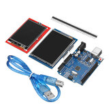 UNO R3 Versione migliorata + Touchscreen 2.8TFT LCD + Touchscreen 2.4TFT Kit modulo Display Geekcreit per Arduino - prodotti compatibili con schede Arduino ufficiali