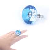 Maquiagem Eyelash Extension Pigment Container Crystal Ring Titular de tinta Cup Tatuagem Art Tool Reutilizável