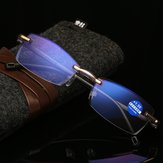 フレームレスダイヤモンドトリミング老眼鏡