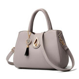 Original
Bolso de cuero con borlas de mujer Messenger Satchel Crossbody Bolsa
