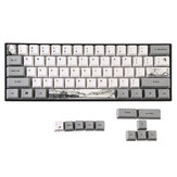OEM Profil PBT Süblimasyon Çin Lnk Boyama Klavye Tuşları için 60% Anne pro 2 Royal Kludge RK61 Geek GK61 GK64 Mekanik Klavye