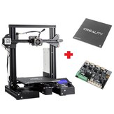 Creality 3D® Version personnalisée Ender-3X Pro / Ender-3Xs Pro Emplacement pour imprimante en V Prusa I3 Imprimante 3D 220 x 220 x 250 mm Format d'impression avec autocollant amovible magnétique / Plate-forme en verre / Carte mère super silencieu