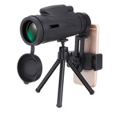 Original
Aumento de 50×60 HD BAK4 Prisma de techo 1500M / 9500M Telescopio monocular portátil + trípode + clip para teléfono