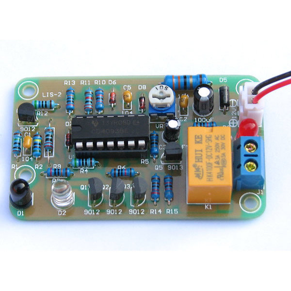 12 V Human infrarouge Capteur de proximité Delay Module Commutateur Kit Bricolage
