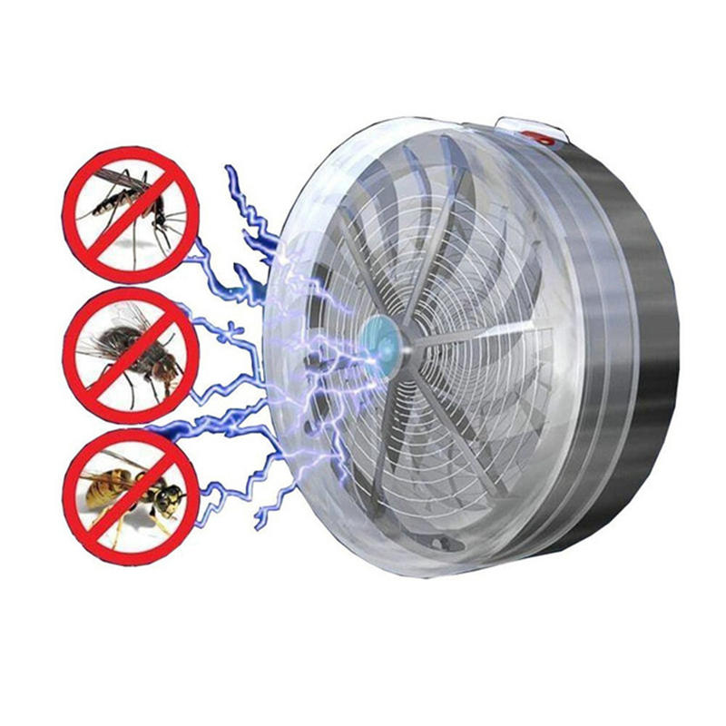 Garden Solar Powered Mosquito Killer Fly Insect Bug Buzz Zapper Outdoor UV Light Mosquito Dispeller