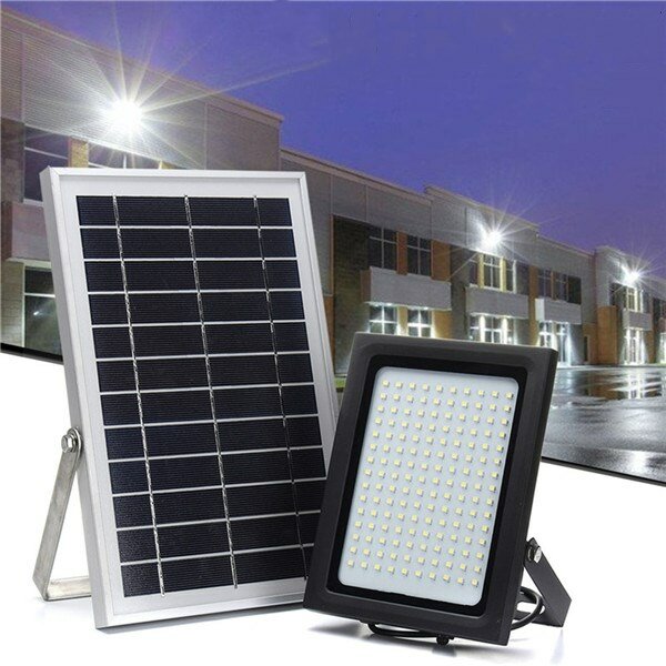 150 Led Solar Powered Flood Light Motion Sensor Control Wall 150 Led Solar Powered Flood Light
