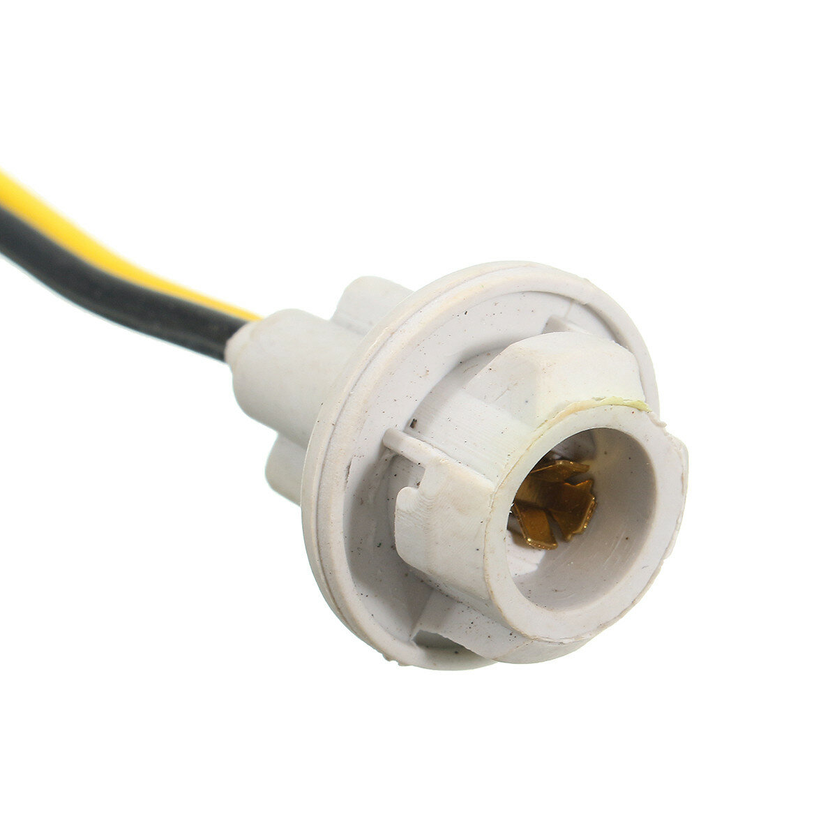 10 x Connectors Socket Bulb Light Harness PigTail T10 168 194 rubber