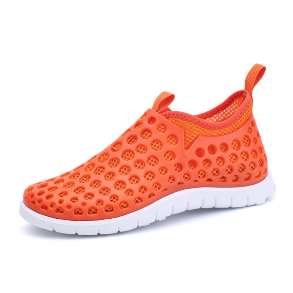 Mesh Match Color Slip On Scarpe da ginnastica piatte