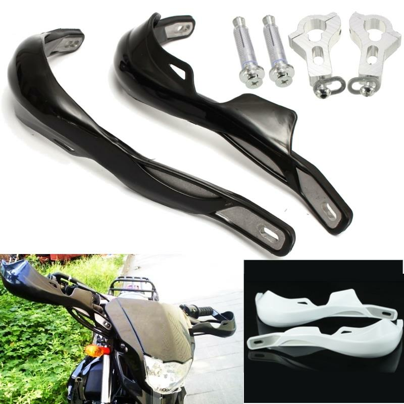 bianco Paramani Manubrio per Moto Motocross Dirt Bike Universale 1 paio