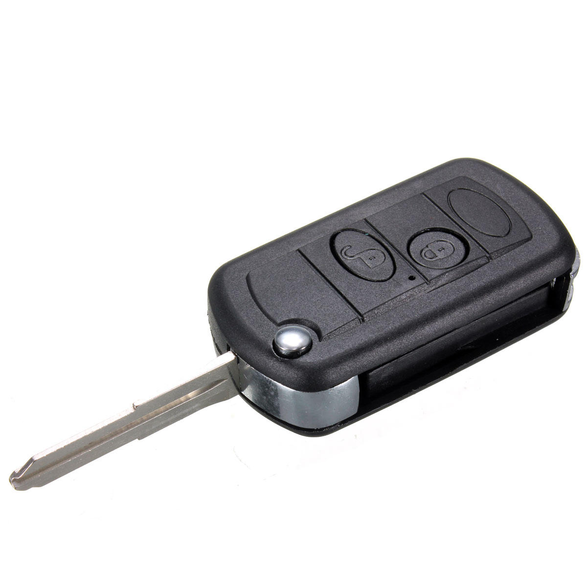 uxcell 2 Button Flip Key Case Fob Uncut Blade Blank for Land Rover Range Rover P38 a16070800ux0022