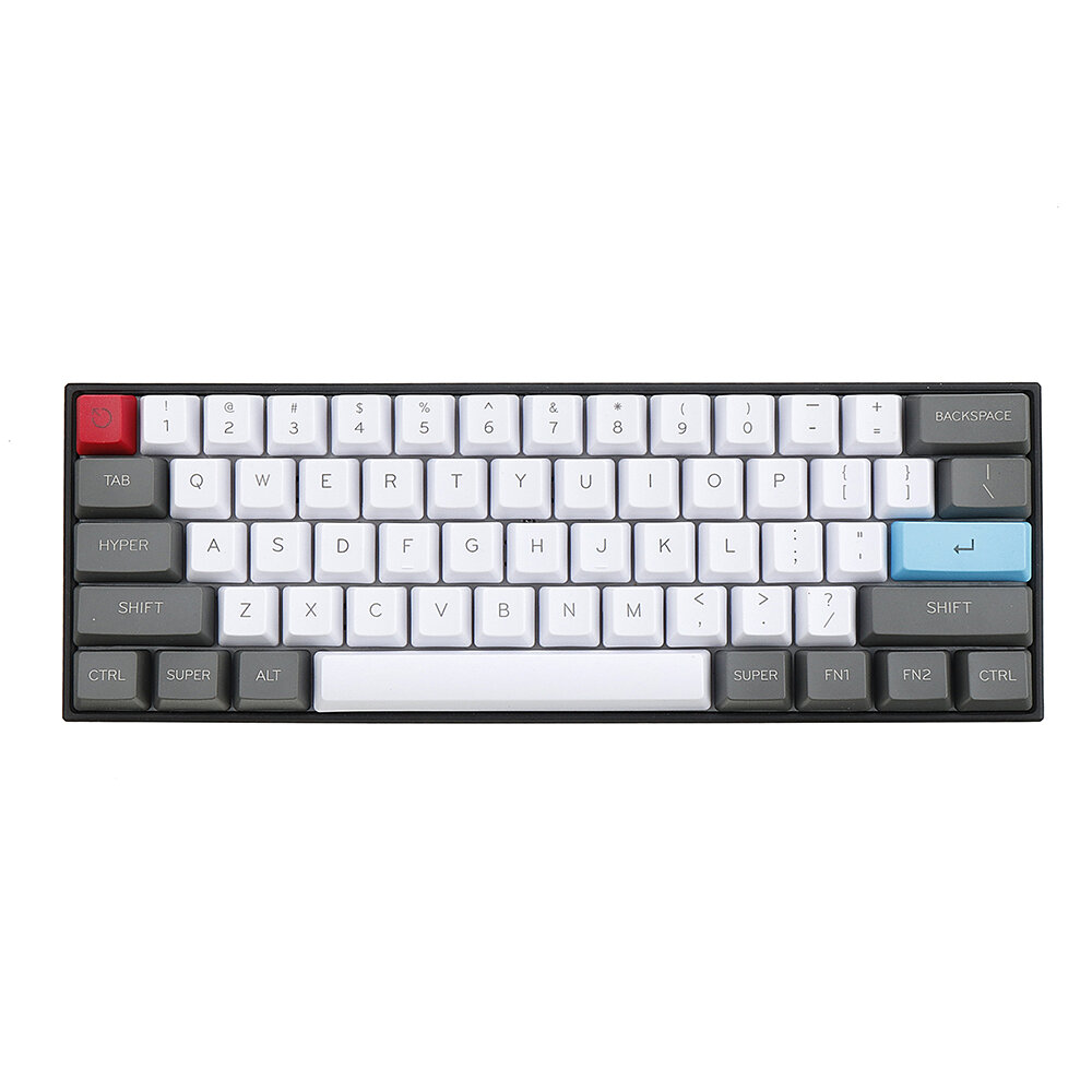 61 Key ANSI Layout OEM Profiel PBT Dikte Keycaps voor 60% Mechanisch Keyboard