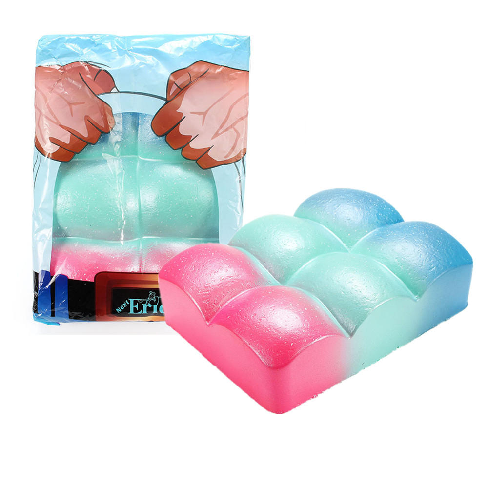 13cm Squishy Charm Caterpillar Bread Slow Rising Collection Gift Toy With Origin