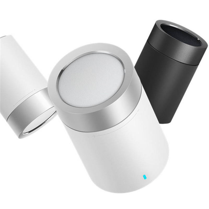 Haut-parleur original sans fil Bluetooth 1200mAh Bluetooth rond avec Xiaomi Mi avec Mic