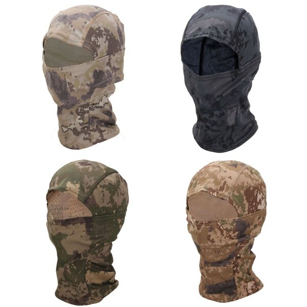 NEW Camouflage Balaclava Army Outdoor Tactical Military Full Face Mask Cap Hats