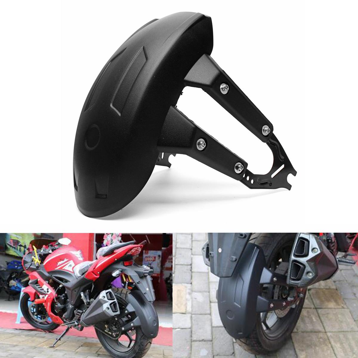 Universel Moto Arri/ère Splash Guard Garde-Boue Noir