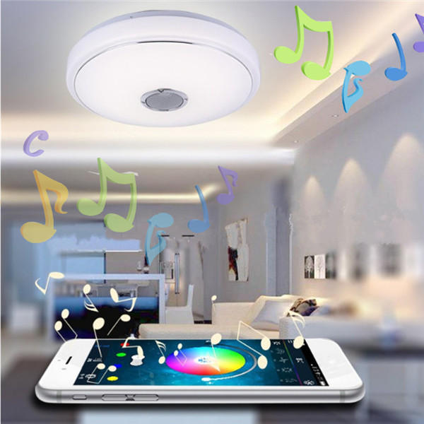 48w 36led Flush Mount Modern Ceiling Light Dimming Lamp Fixture