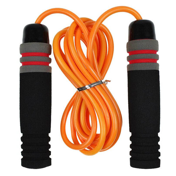 Adjustable Skipping Rope with Foam Handle Jumping Fitness Rope Outdoor Exercise