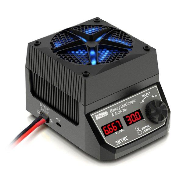 SkyRC BD200 200W 30A Battery Discharger & Analyzer For LiPo LiFe LiHV NiCd NiMH Pb Battery SkyRC BD200 200W 30A Battery Discharger & Analyzer For LiPo LiFe LiHV NiCd NiMH Pb Battery