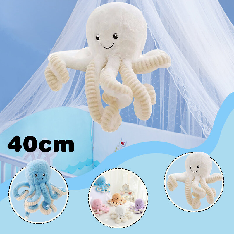 Lucu Gurita Mainan Mewah Gurita Whale Dolls Stuffed Plush Mainan
