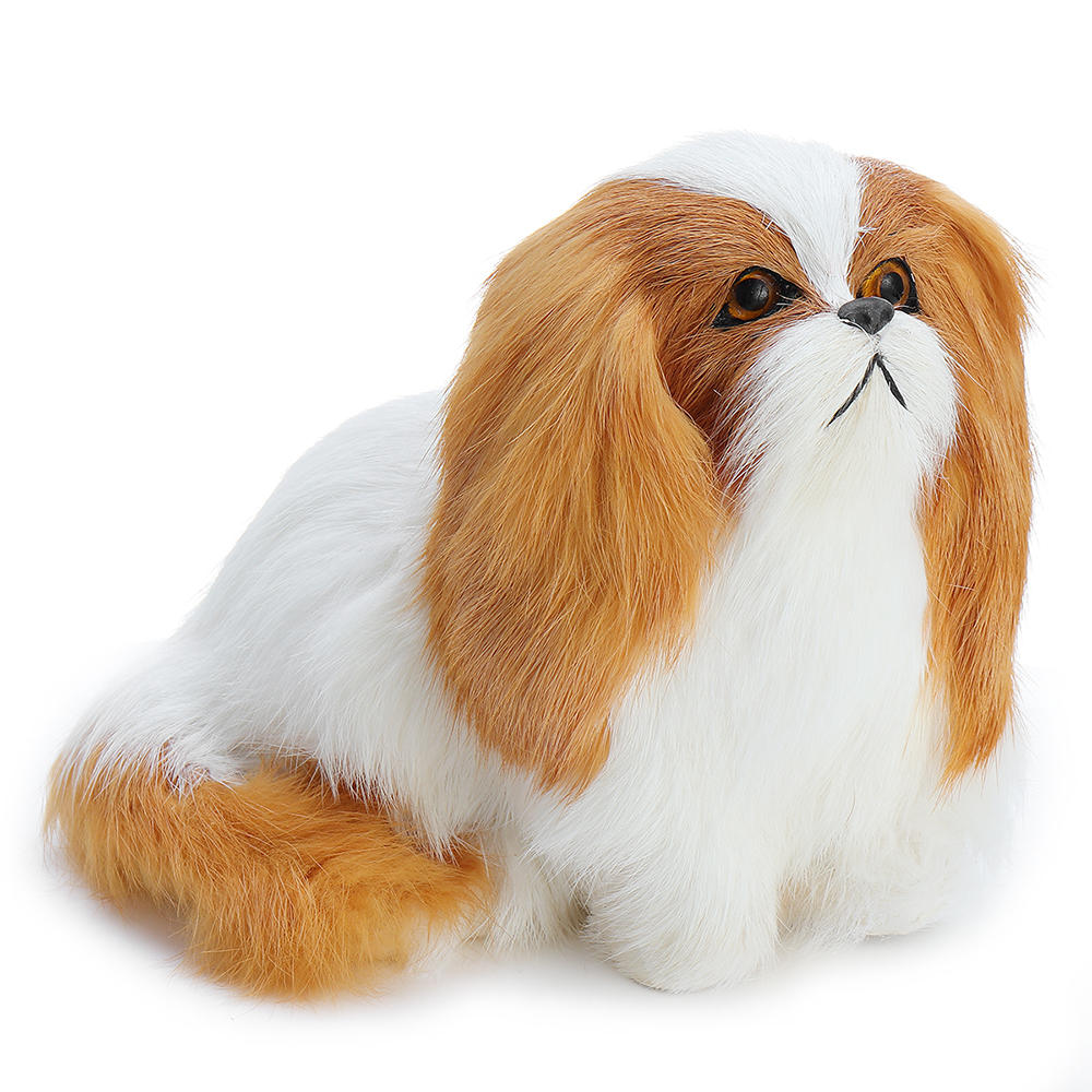 Cute Puppy Lifelike Simulation Dog Stuffed Plush Toy Realistic