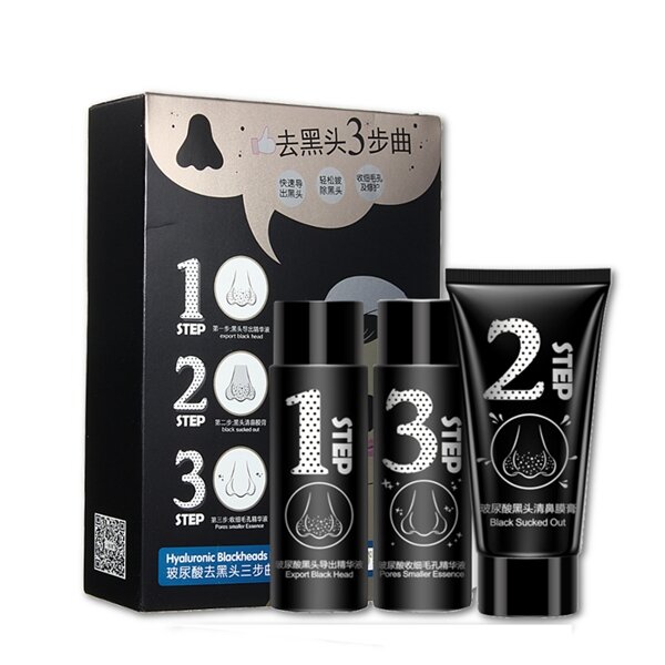 Гиалуроновая угря удаление маска носа акне отшелушивающим углерода маски комплект