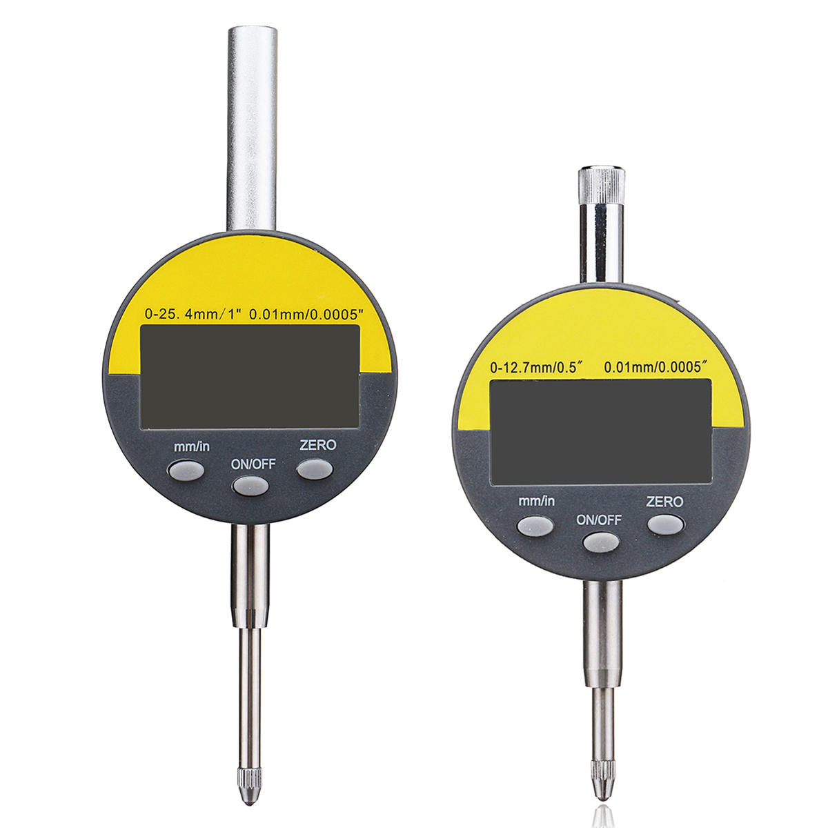 outil de précision de mesure de comparateur de cadran numérique mm / inch 012.7mm / 025.4mm