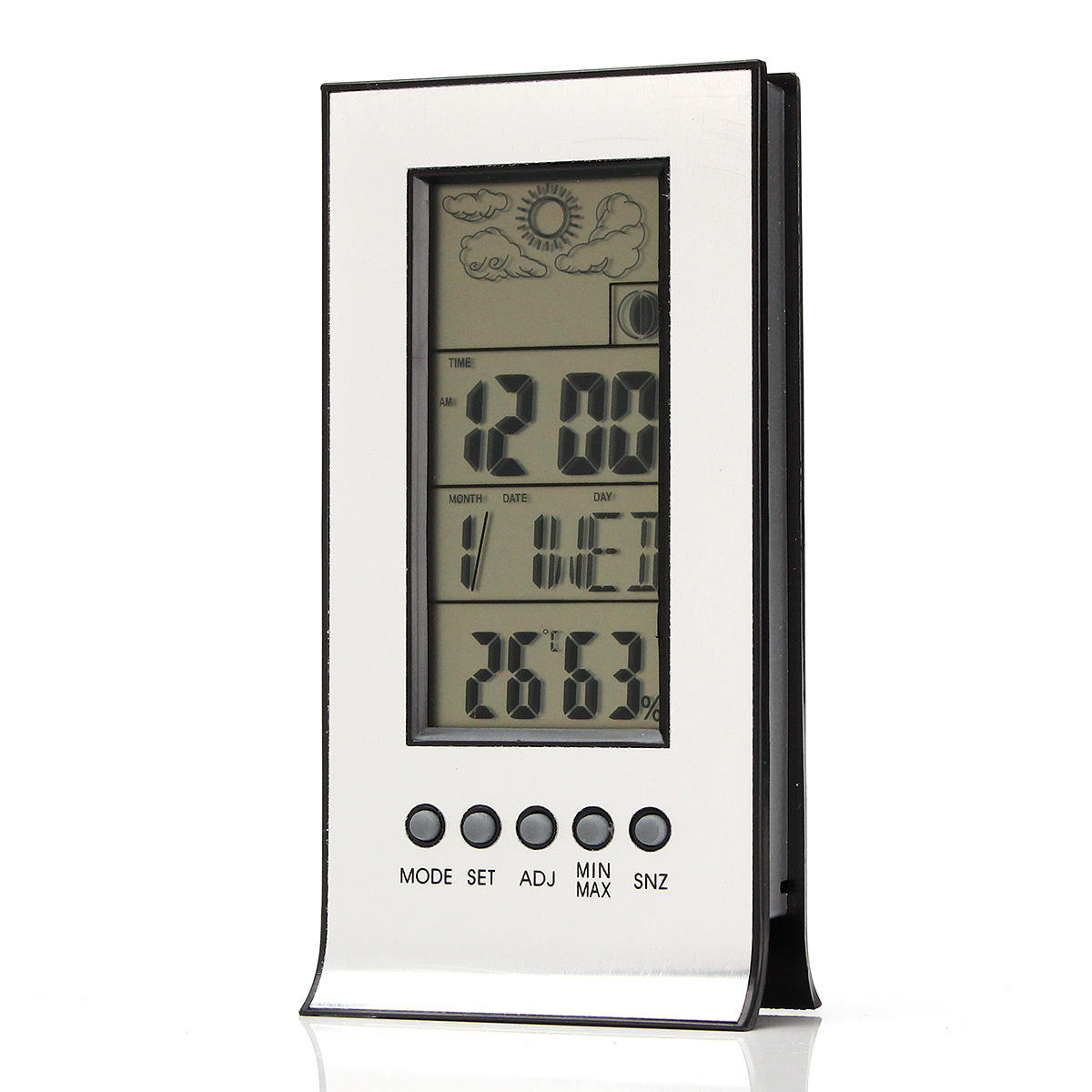 DIGITAL WINE THERMOMETER BUILT IN DATABASE NAME TEMPERATURE TEST LCD DISPLAY NEW