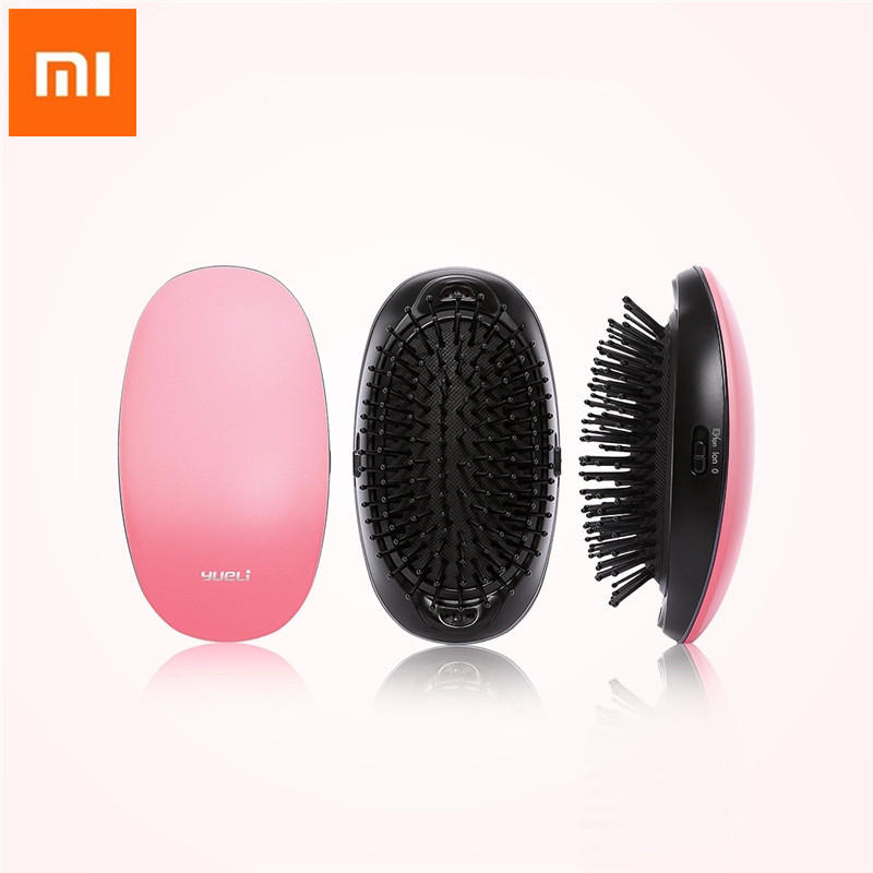 Xiaomi Yueli Electric Ionic Hairbrush Portable Mini Portable At