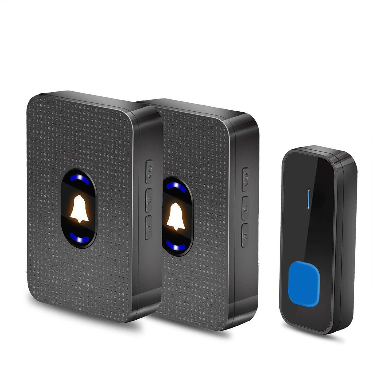 Wireless Waterproof Cordless Door Bell Chime 300M Operating Range 55 Melodies