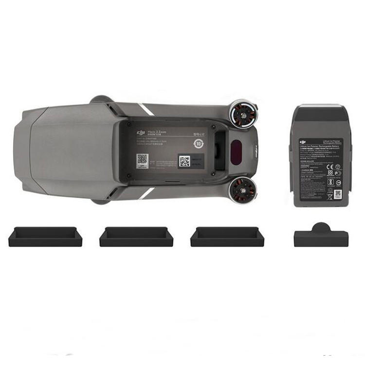 Sunnylife Dust-proof Body Battery Terminal Charging Plug Protectors Cover Case for DJI Mavic 2 Drone