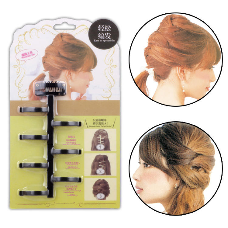 Hair Braid Twist Styling Tools Headbands Bun Maker Plastic At