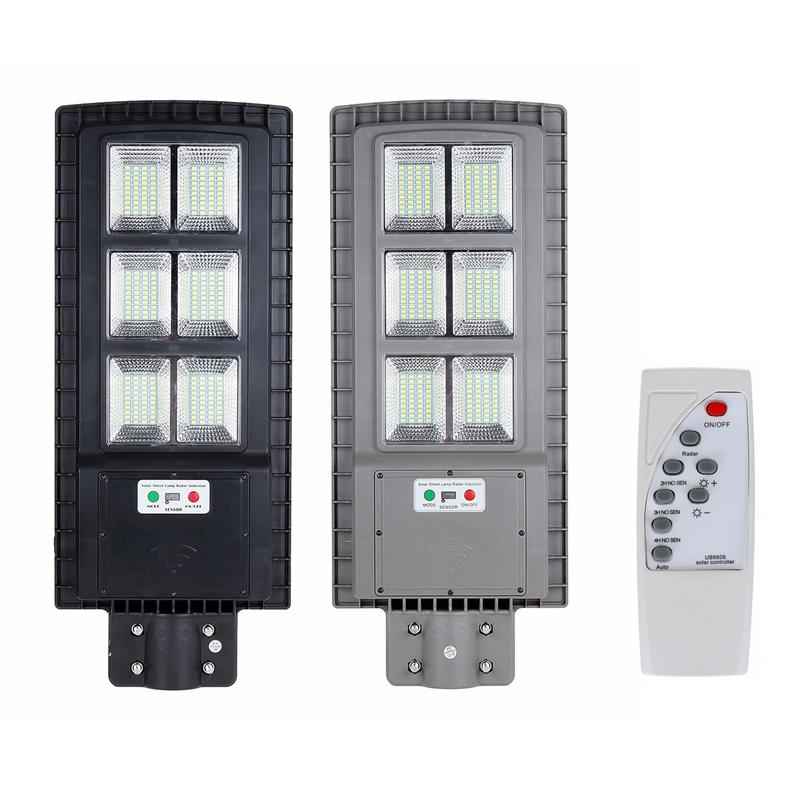 120w 240 Led Solarstrassenlaterne Radar Pir Bewegungsmelder