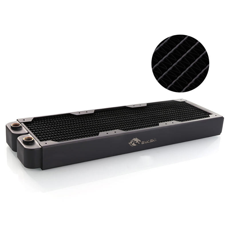 White pure Copper 120mm Water Cooling Radiator G1//4 for PC Linquid Water Cooling