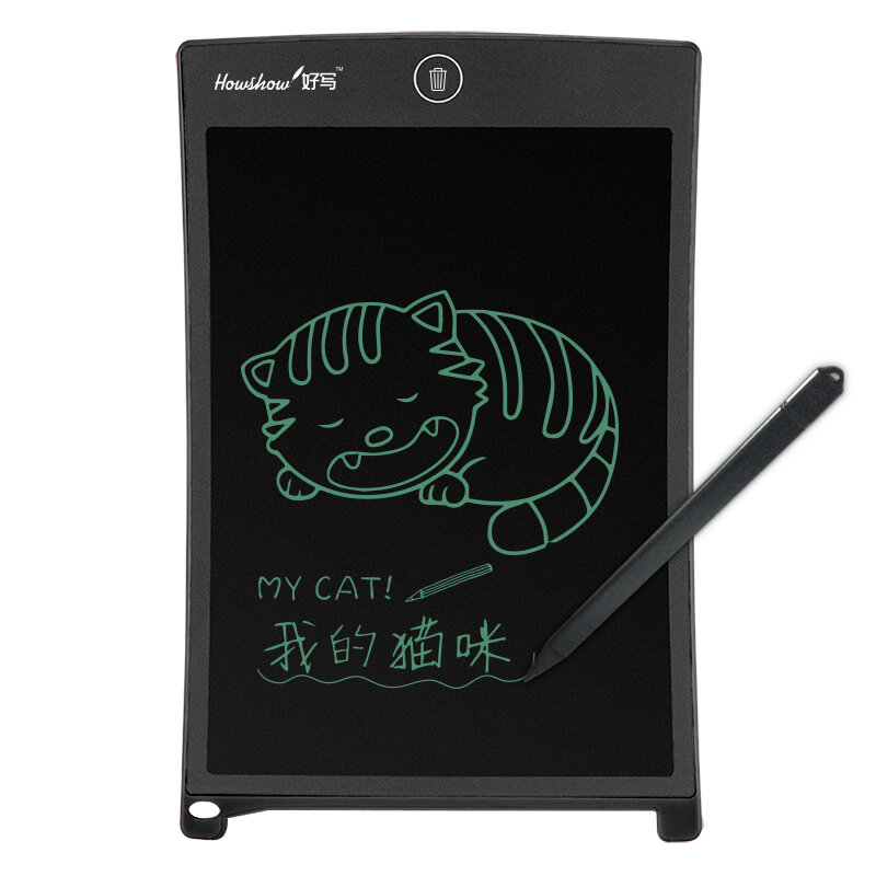 HOWSHOW 8.5 Inch LCD Update Multi function Writing Tablet 3 in 1 Mouse Pad Magnetic Note board Wireless Touch Handwriting Pads